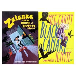 Zatanna & House of Secrets, Black Canary Ignite Graphic Novels DC Kids Lot